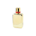 design uv electroplating golden luxury empty glass bottle 30ml perfume